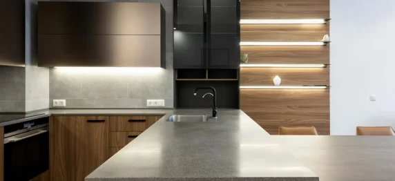 Kitchens Renovation Brown Hues Geelong Builder Trenic Constructions