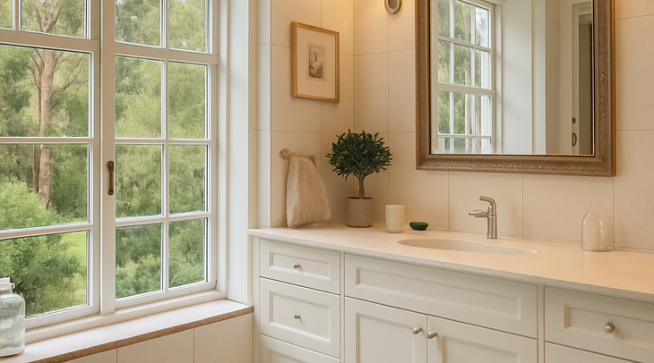 Bathroom Remodel Natural Light Trenic Constructions