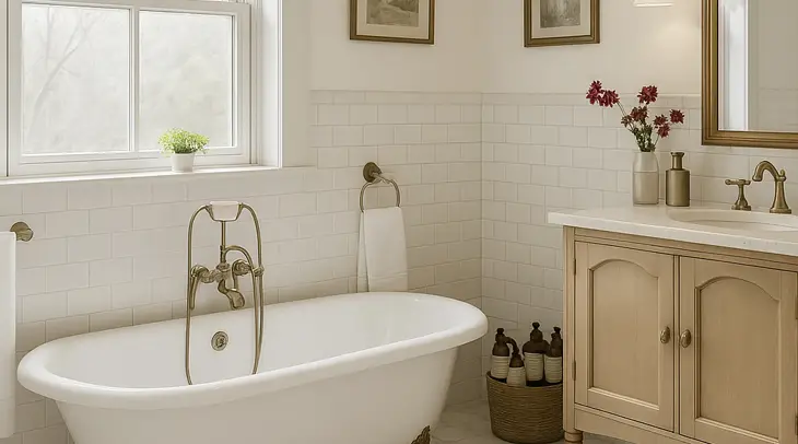 Bathroom Remodel Vintage Appeal Trenic Constructions