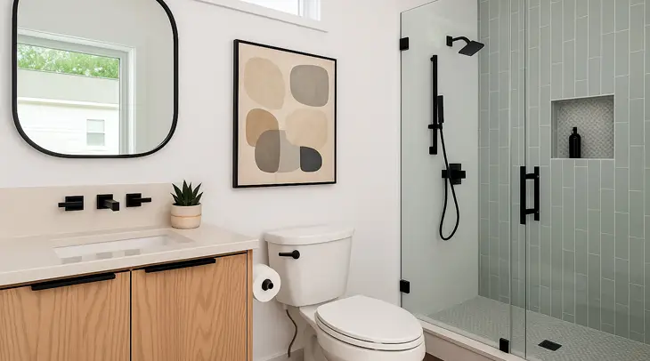 Bathroom Renovation Geelong Small Layout Trenic Constructions