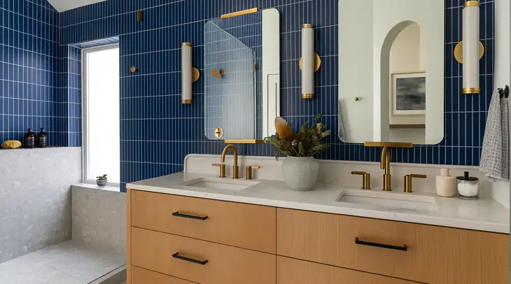 Bathroom Renovation Geelong Dual Sinks Trenic Constructions