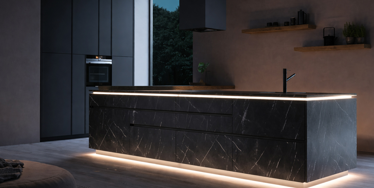 Mood Setting Lighting Kitchen Renovations Trenic Constructions
