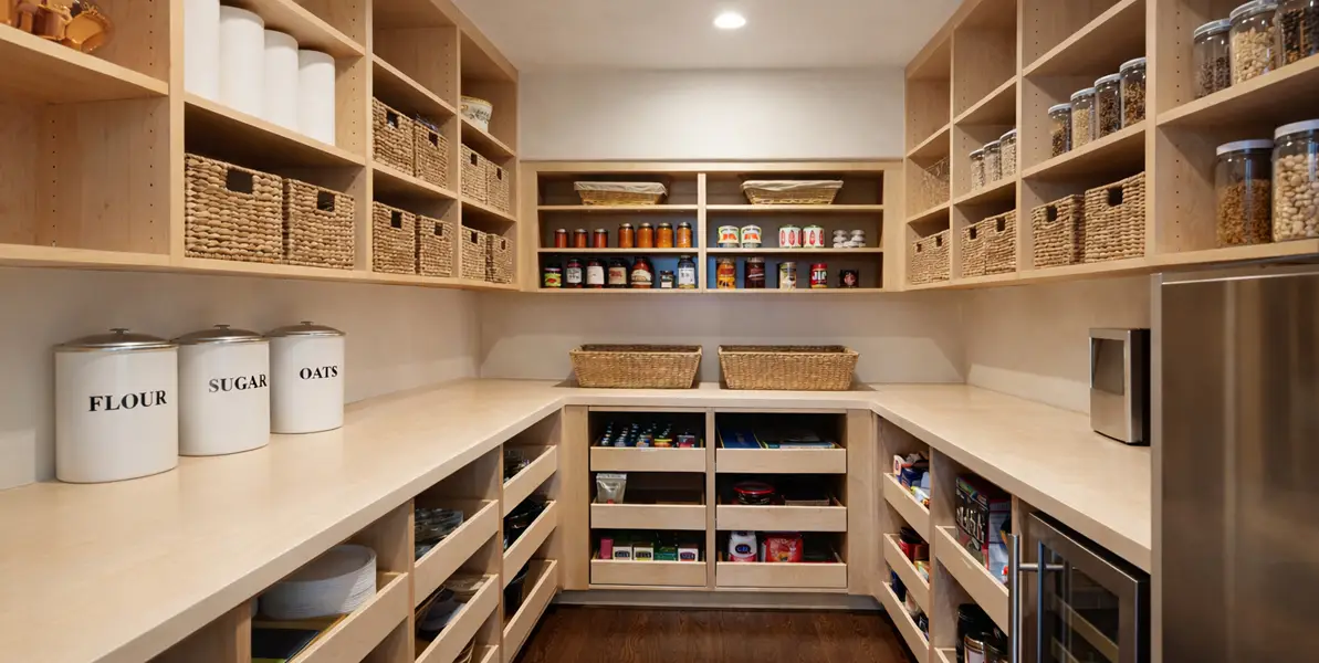 Walk in Pantry Kitchen Renovations Trenic Constructions