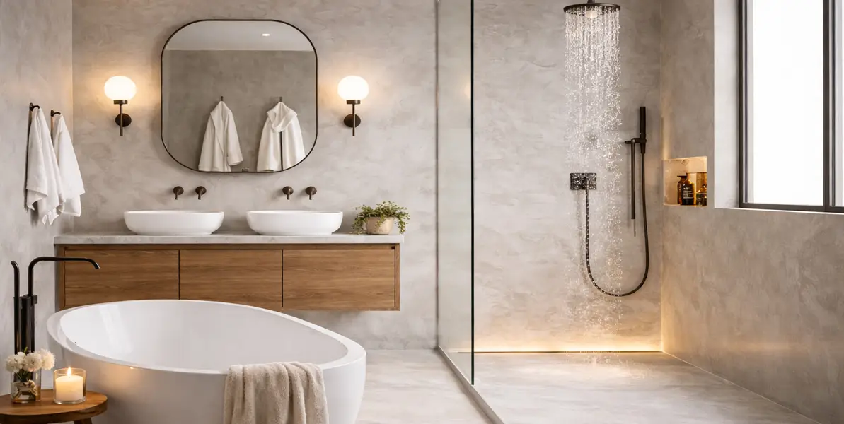 Spa-Style & Wellness Bathrooms Trenic Constructions 