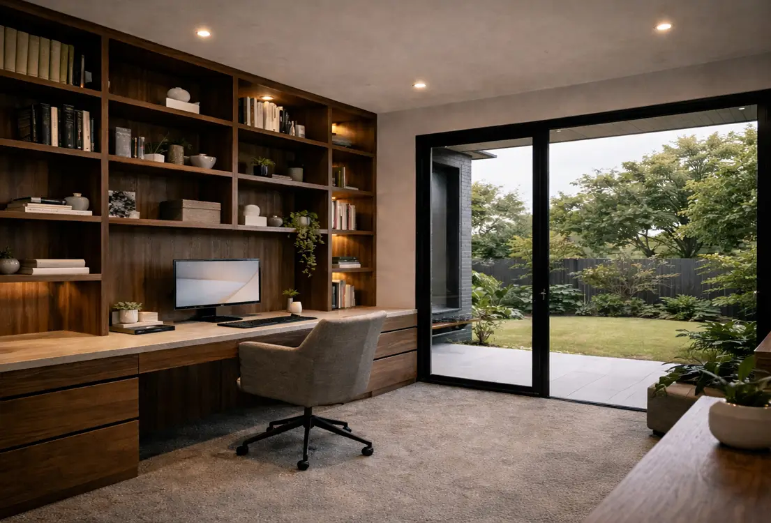 Custom Home Build in Geelong Office Layouts Trenic Constructions