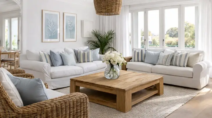 Hamptons-inspired Heritage Renovations Coastal Accents