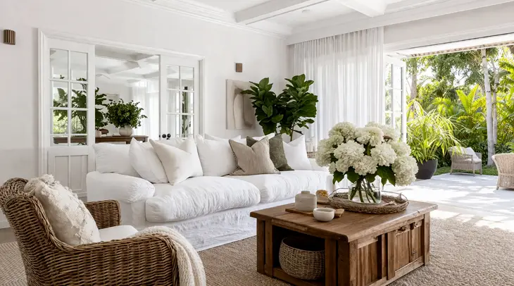 Hamptons-inspired Heritage Renovations Indoor Outdoor Connection